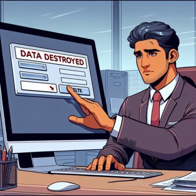 Data vernietiging bedrijven