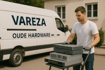 oude hardware ophalen
